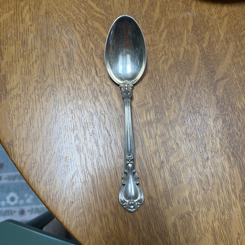 Gorham Chantilly Sterling Serving Spoon 8.5" No Mono 70g Excellent